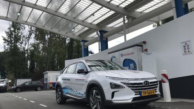 Hyundai Nexo bij Air Liquide Rhoon