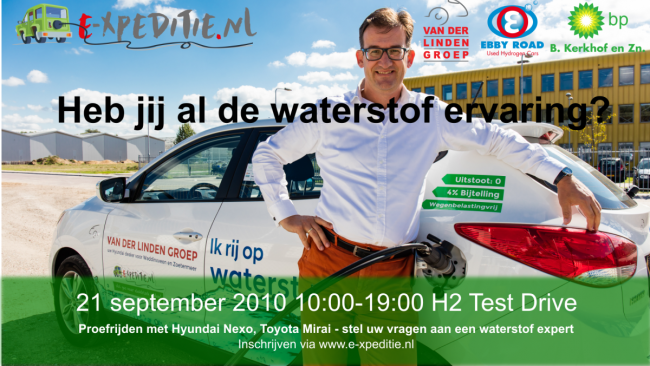 Banner H2 Test Drive 21 september